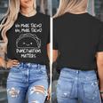 No More Tacos Punctuation Matters Taco English Teacher Women's T-Shirt, English Teacher Gifts, funny design