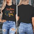 Nopales De Leer Spanish Teacher Maestra Cactus Bilingual Women's T-Shirt, funny design Nopales De Leer Spanish Teacher Maestra Cactus Bilingual Women's T-Shirt, funny design