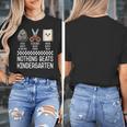 Nothing Beats Kindergarten Back To School Kids Teacher Women's T-Shirt, funny design