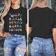 Ocean Animals Alphabet Cute Sea Life ABC Marine Kids Teacher Women's T-Shirt, funny design
