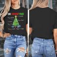 Oh Geometree Christmas Tree Geometry Math Teacher Women's T-Shirt, funny design