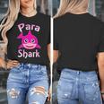 Para Shark Paraprofessional Female Teacher Women's T-Shirt, funny design Para Shark Paraprofessional Female Teacher Women's T-Shirt, funny design