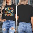 Peace Love Books Bookworm Librarian Reading Teacher Groovy Women's T-Shirt, Groovy Teacher Gifts, funny design Peace Love Books Bookworm Librarian Reading Teacher Groovy Women's T-Shirt, Groovy Teacher Gifts, funny design