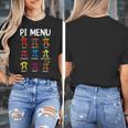 Pi Menu 314 Pi Symbol Math Teacher Happy Pi Day Women's T-Shirt, funny design Pi Menu 314 Pi Symbol Math Teacher Happy Pi Day Women's T-Shirt, funny design