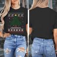 Pi Tree Christmas Math Teacher Ugly Sweater Men Women Kids Women's T-Shirt, funny design