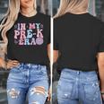 In My Pre K Era Groovy Back To School First Day Teacher Kids Women's T-Shirt, Groovy Teacher Gifts, funny design
