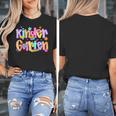 Preppy Kindergarten First Day Of School Teachers Girls Boys Women's T-Shirt, funny design