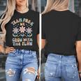 Preschool Teacher Appreciation Team Pre-K Grow With The Flow Women's T-Shirt, funny design