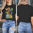 Preschool Teacher Kids Back To School Wild About Pre-K Women's T-Shirt, funny design