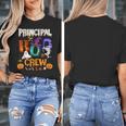 Principal Boo Crew Teacher Student Halloween Costume For Men Women Kids Women's T-Shirt, funny design