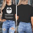 Professor Ancient Teaching Education Bearded History Teacher Women's T-Shirt, History Teacher Gifts, funny design