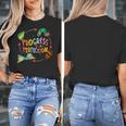 Progress Over Perfection Caterpillar Teacher Back To School Women's T-Shirt, funny design