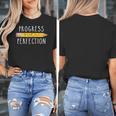 Progress Over Perfection Motivational Teacher Tee Women's T-Shirt, funny design
