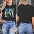 I Promise To Teach Love Hanukkah Chanukah Jewish Teacher Women's T-Shirt, funny design