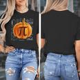 Pumpkin Pie Halloween Thanksgiving Math Teacher Pi Day Women's T-Shirt, funny design Pumpkin Pie Halloween Thanksgiving Math Teacher Pi Day Women's T-Shirt, funny design