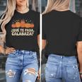 Que Pasa Calabaza Spanish Teacher Bilingual Pumpkin Women Women's T-Shirt, funny design