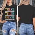 There Their They’Re Grammar Joke For English Teacher Student Women's T-Shirt, English Teacher Gifts, funny design