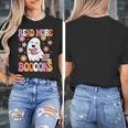 Read More Books Groovy Halloween Teacher Women Women's T-Shirt, Groovy Teacher Gifts, funny design