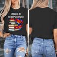 Reading Is My Super Power Superhero Best English Teacher Women's T-Shirt, Super Teacher Gifts, English Teacher Gifts, funny design