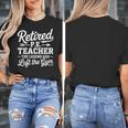 Retired PE Teacher Legend Left The Gym Physical Education Women's T-Shirt, Pe Teacher Gifts, funny design
