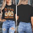 Retro Are You Fall O Ween Directions Ghost Teacher Spooky Women's T-Shirt, funny design Retro Are You Fall O Ween Directions Ghost Teacher Spooky Women's T-Shirt, funny design