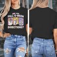 Retro Are You Fall O Ween Directions Teacher Halloween Ghost Women's T-Shirt, funny design Retro Are You Fall O Ween Directions Teacher Halloween Ghost Women's T-Shirt, funny design