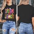 Retro Trick Or Teach Leopard Ghost Halloween Spooky Teacher Women's T-Shirt, funny design Retro Trick Or Teach Leopard Ghost Halloween Spooky Teacher Women's T-Shirt, funny design