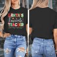 Santas Favorite Teacher Christmas Matching Xmas Men Women Women's T-Shirt, funny design Santas Favorite Teacher Christmas Matching Xmas Men Women Women's T-Shirt, funny design