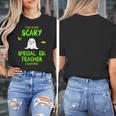 Scary Special Education Ed Teacher Costume Halloween Easy Women's T-Shirt, funny design Scary Special Education Ed Teacher Costume Halloween Easy Women's T-Shirt, funny design