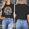 School Bus Trip Vibes Students Teachers Students Field Trip Women's T-Shirt, funny design
