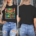 School's Out Forever Retirement 2026 Retro Retired Teacher Women's T-Shirt, funny design