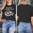 Sea Otter Book Reading Shirt For Bookworm Teachers Women's T-Shirt, funny design