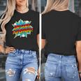 Second Grade Superhero Teacher Student 2nd Grade Comic Retro Women's T-Shirt, 2nd Grade Teacher Gifts, funny design Second Grade Superhero Teacher Student 2nd Grade Comic Retro Women's T-Shirt, 2nd Grade Teacher Gifts, funny design