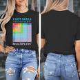 I Got Skills They'Re Multiplying Math Teacher Students Women's T-Shirt, funny design
