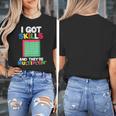 I Got Skills They'Re Multiplying Shirt Math Teacher Women's T-Shirt, funny design