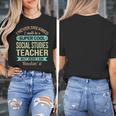 Social Studies Teacher Appreciation Men Women Women's T-Shirt, funny design Social Studies Teacher Appreciation Men Women Women's T-Shirt, funny design