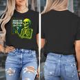 Solve The Problem Skeleton Teacher Halloween Math Six Seven Women's T-Shirt, funny design Solve The Problem Skeleton Teacher Halloween Math Six Seven Women's T-Shirt, funny design