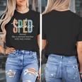 Special Education Sped Teacher Definition For Women & Men Women's T-Shirt, funny design