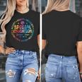 Special Education Squad Dream Team SPED Teacher Back School Women's T-Shirt, funny design Special Education Squad Dream Team SPED Teacher Back School Women's T-Shirt, funny design