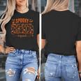 Sped Squad Team Special Education Teacher Halloween Women's T-Shirt, funny design