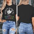 This Is My Spooky COMPUTER TEACHER Costume Don't Scare Me Women's T-Shirt, funny design