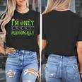 Only Spooky Periodically Halloween Chemistry Teacher Men Women Women's T-Shirt, funny design