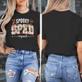 Spooky SPED Squad Special Education Teacher Halloween Ghost Women's T-Shirt, funny design Spooky SPED Squad Special Education Teacher Halloween Ghost Women's T-Shirt, funny design