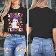 Spooky Teacher Halloween Cute Halloween Teacher Ghost Women's T-Shirt, funny design Spooky Teacher Halloween Cute Halloween Teacher Ghost Women's T-Shirt, funny design