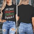 Students Saying 6-7 67 Six Seven Teacher Christmas Women's T-Shirt, funny design