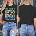 Superhero & Special Education Teacher Men Women Women's T-Shirt, funny design Superhero & Special Education Teacher Men Women Women's T-Shirt, funny design