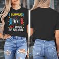 I Survived 67 Days Of School 67 Teacher Squad Matching Women's T-Shirt, funny design