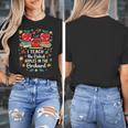 I Teach The Cutest Apples In The Orchard Cute Fall Teacher Women's T-Shirt, funny design