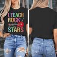 I Teach Rockstars Band Vibes Teacher Rocks My Music Teaching Women's T-Shirt, funny design