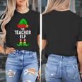Teacher Elf Matching Family Christmas Women Men Women's T-Shirt, funny design